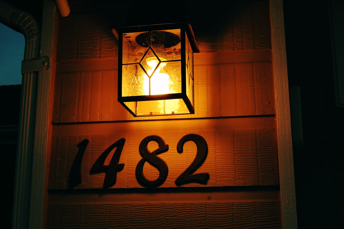 The Evolution of Address Displays: From Wooden to Backlit - Lighted Address Numbers