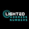 Modern Backlit LED House Address Numbers logo